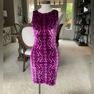 Nicole Miller velvet dress